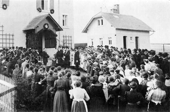 Schuleinweihung 1907

